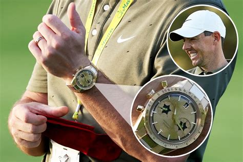 rory mcilroy omega watch